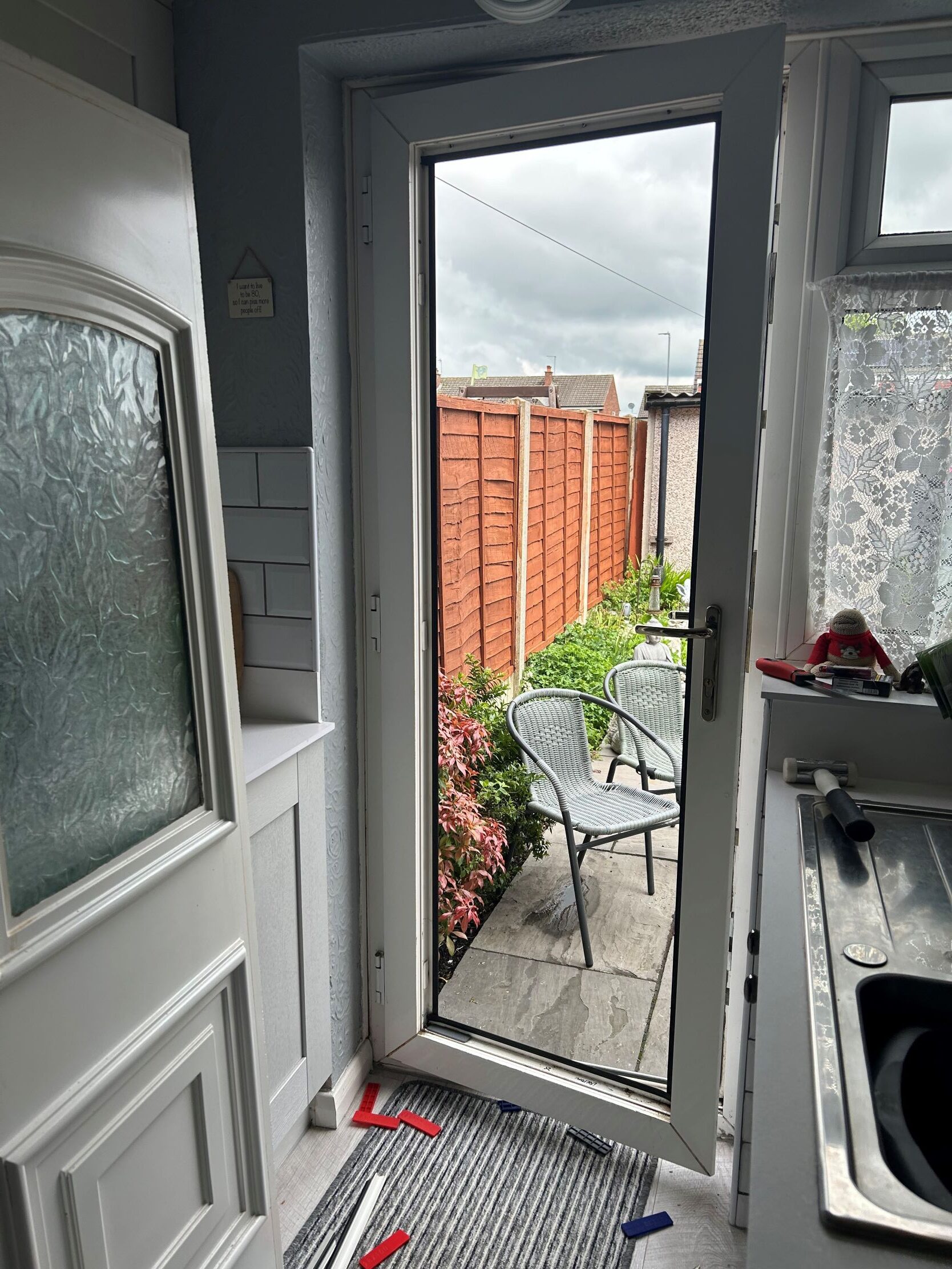 upvc door panel repair